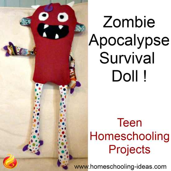 Zombie Apocalypse Survival Doll