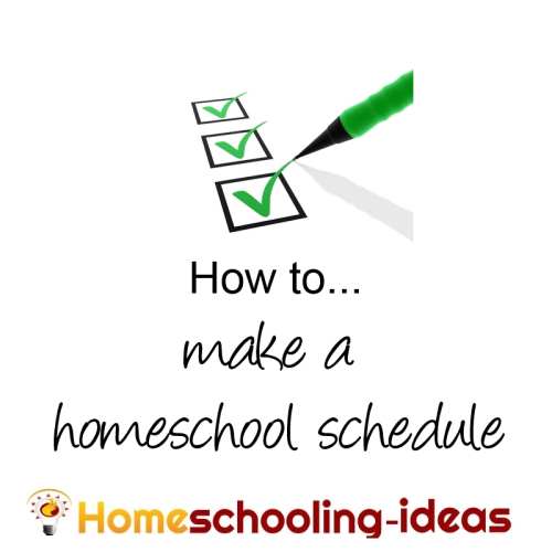 schedule. Home School Schedule - Clocks