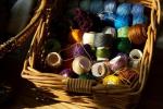 Home School Crafts - Basket of Threads