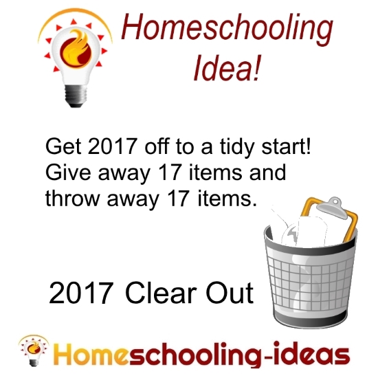 Get your homeschool organized in 2017! From www.homeschooling-ideas.com