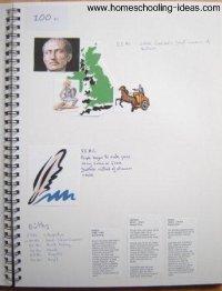 Make a timeline - book of centuries