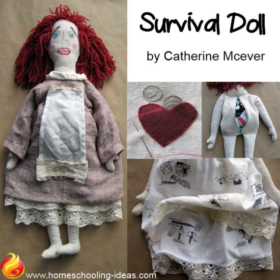 Zombie Apocalypse Survival Doll