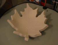 Clay Projects for Kids -Maple Leaf Bowl