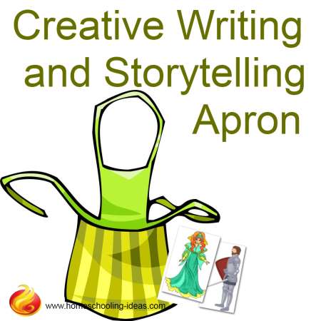 Creative Writing and Storytelling Apron Idea