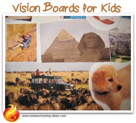 How to make a Vision Board [VISION BOARD FOR KIDS] 