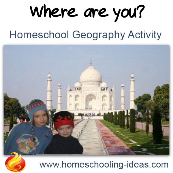 Where are you - Homeschool Geography Activities