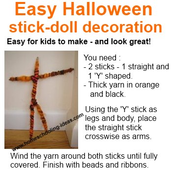 Halloween Stick Doll