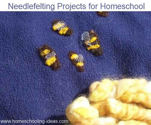 Needlefelting Crafts for Homeschool