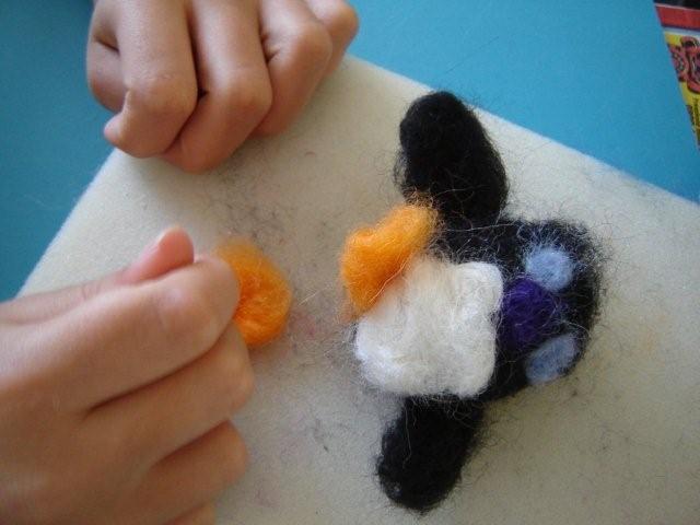 Home School Crafts - Needlefelting