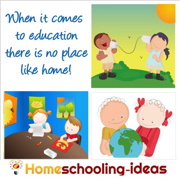 When it comes to education, there is no place like home