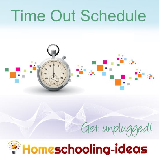 Homeschool Schedule - Time Out