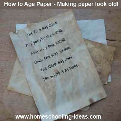 How to Age Paper (4 Easy Ways to Make Paper Look Old)