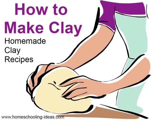 How To Make Clay - Homemade Clay Recipes