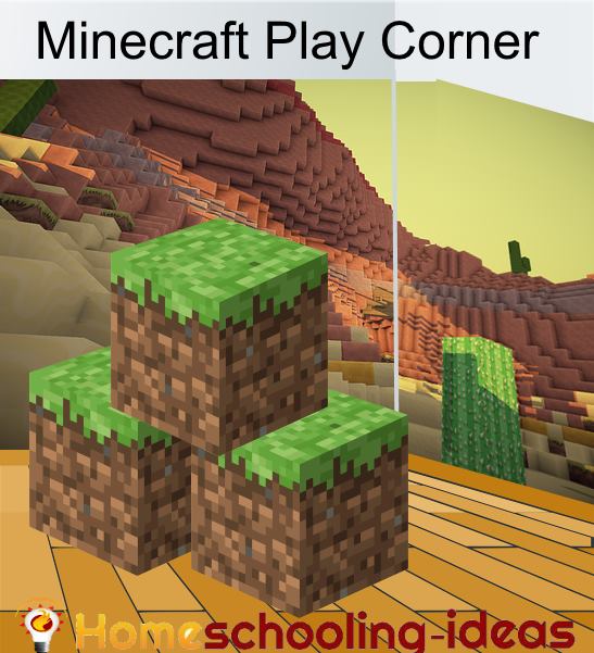 Minecraft theme play corner