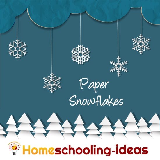 Make your own Paper Snowflakes from www.homeschooling-ideas.com