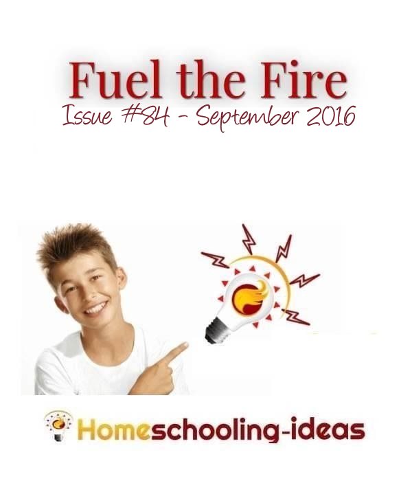 Free newsletter filled with homeschooling ideas. Issue #84 - September 2016.