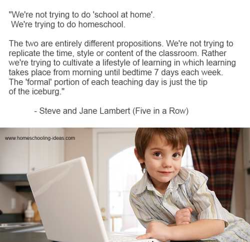 Homeschooling quote
