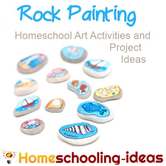 Rock painting art activities