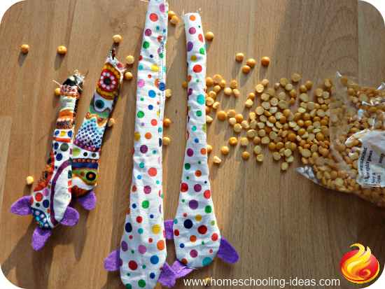 Survival Doll - stuff with lentils