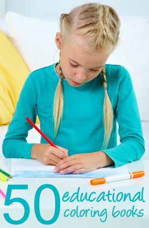 educational coloring books for kids