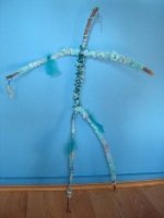Nature Crafts for Kids - Stick Doll