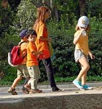 Homeschooling Activities - taking a walk