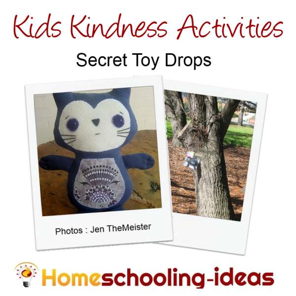 Kids Kindness Activities - Toy Drop