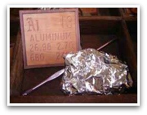 Periodic table for kids - Aluminum