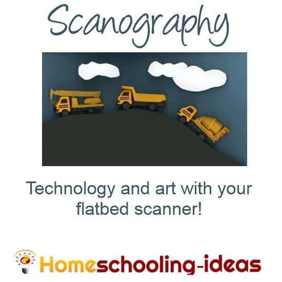 scanography for homeschooling